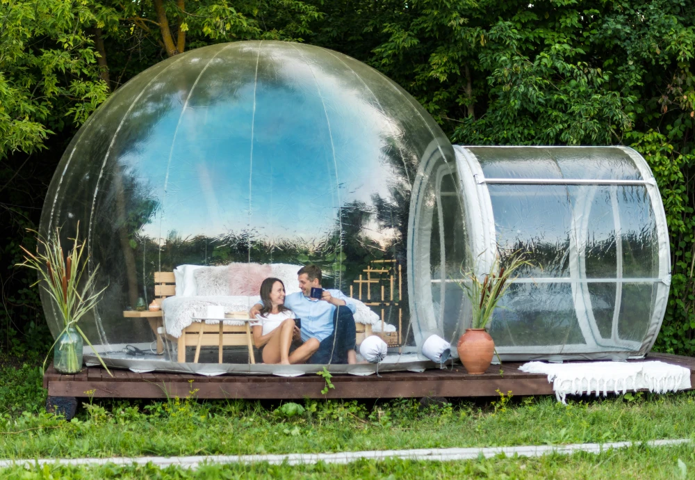 clear bubble camping tent